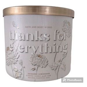 SUGARED LEMONADE 3 Wick Candle Bath and Body Works